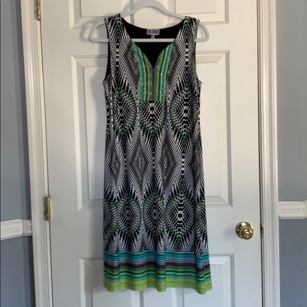 Cute summer sleeveless dress